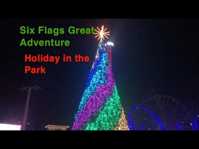 Six Flags Great Adventure-Holiday in the Park Vlog