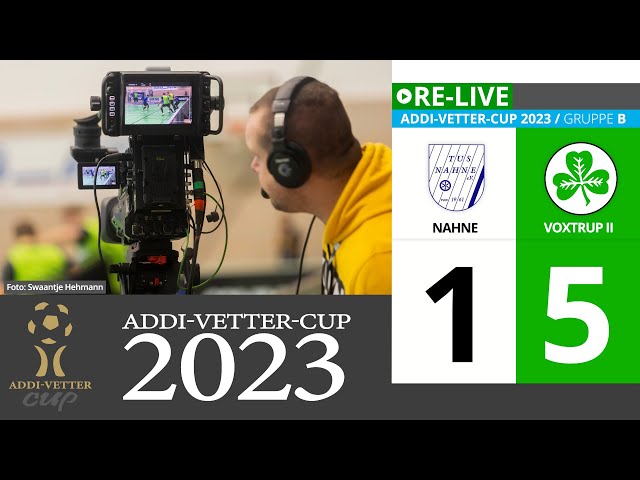 Addi-Vetter-Cup 2023: Gruppe B / TuS Nahne gegen VfR Voxtrup II 1:5