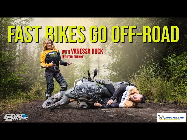 Switching Disciplines - Girl on a Bike Vanessa Ruck takes Fast Bikes Johnny Mac off-road