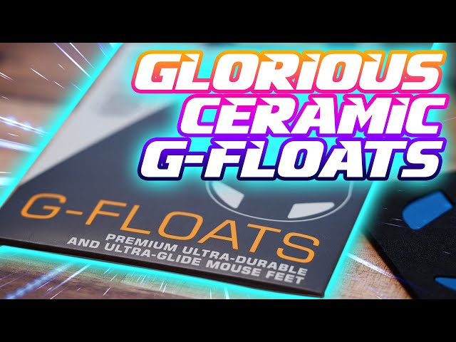 Glorious G-Floats Polished CERAMIC Mouse Feet Review: More than just SPEED??