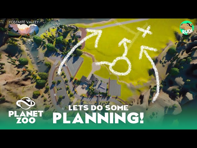 Planning my Zoo - Yosemite Valley Update - Planet Zoo