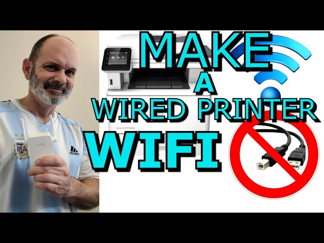 Upgrade Your Printer to Wireless Freedom: Convert a Wired Printer to a Wi-Fi Printer