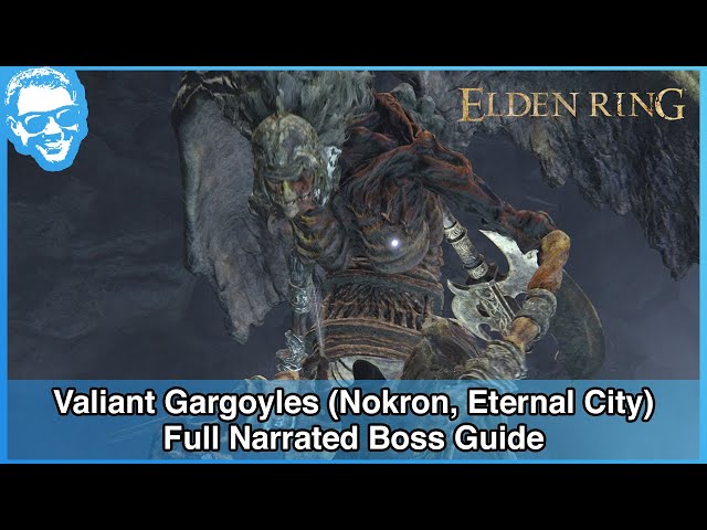 Valiant Gargoyles (Siofra Aqueduct) - Full Narrated Boss Guide - Elden Ring [4k HDR]