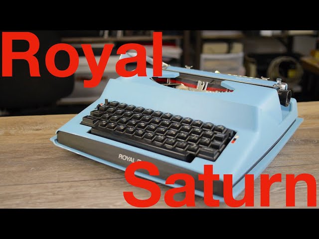 Royal Saturn Electric Typewriter