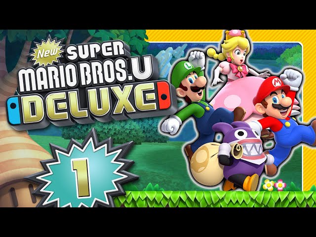NEW SUPER MARIO BROS. U DELUXE 🌰 #1: 2D-Mario springt von WiiU auf Nintendo Switch!