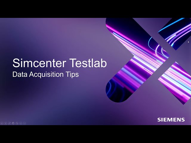 Simcenter Testlab Data Acquisition Tips