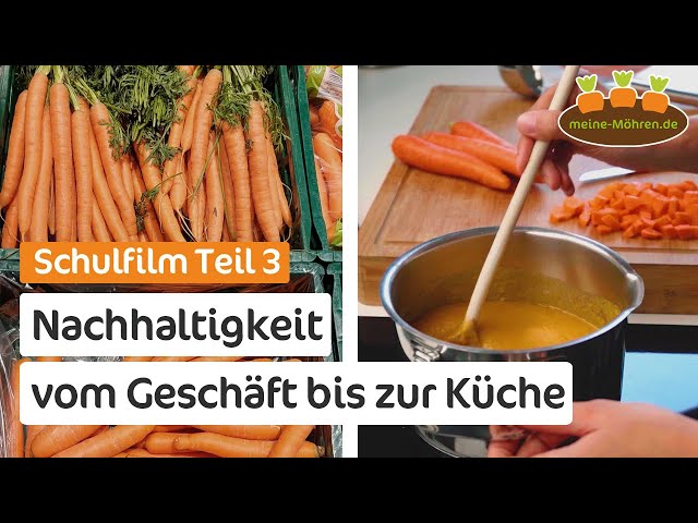 Schulfilm Teil 3: Möhren - Superfood für eine nachhaltige Zukunft | Vom Geschäft bis zur Küche