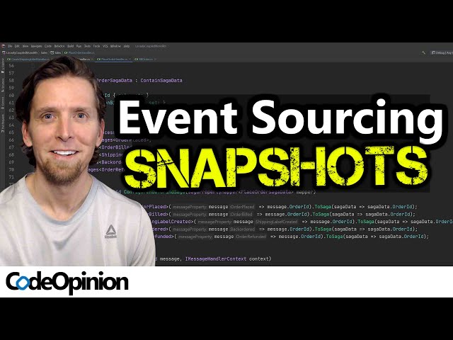 Event Sourcing: Rehydrating Aggregates with Snapshots