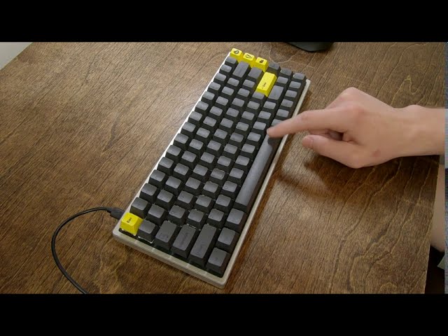 Gateron Silent Brown Switches Sound Test | KPRepublic XD84 75% Keyboard