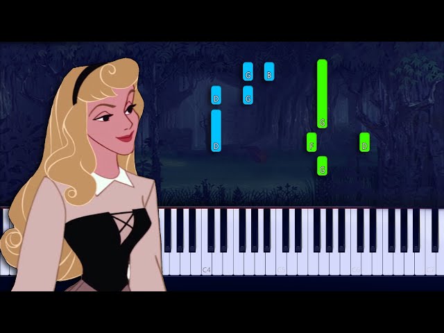 Sleeping Beauty - I Wonder Piano Tutorial