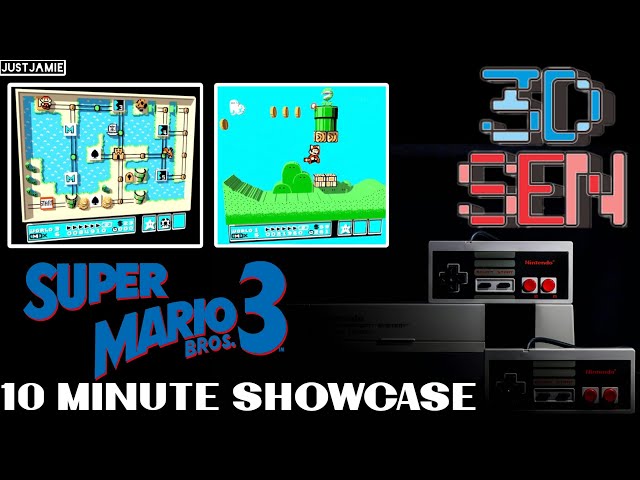 Super Mario Bros 3 3DSEN Emulator Gameplay #3dsen #nes #mariobros3