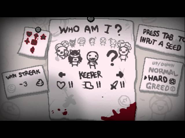 The Binding of Isaac Afterbirth: Keeper Craziness