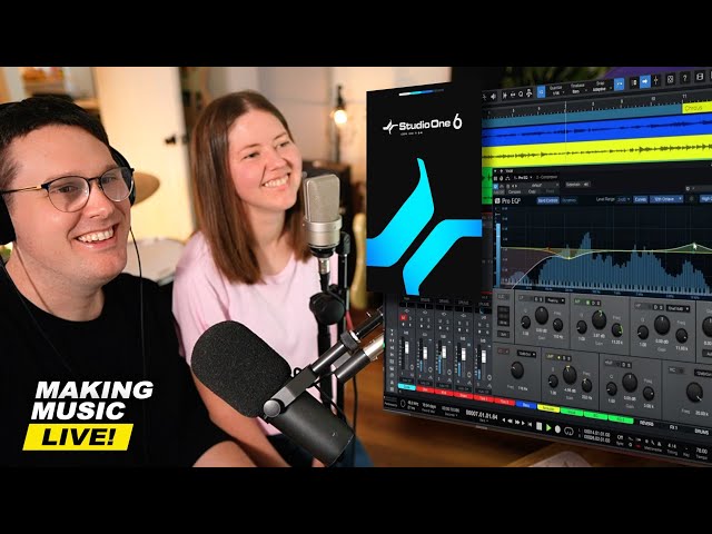 Recording VOCALS in Studio One with LANA | Making Music Live Ep. 3