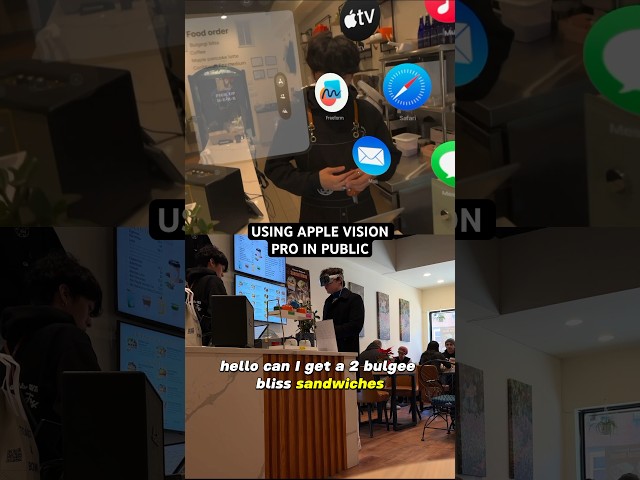Using Apple Vision Pro in Public