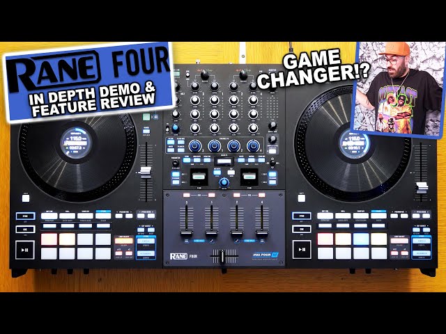 Is the Rane FOUR the most creative DJ controller EVER made!? Review & demo with Serato! #TheRatcave