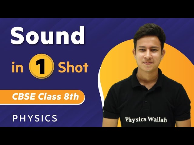 Sound in One Shot | Physics - Class 8th | Umang | Physics Wallah