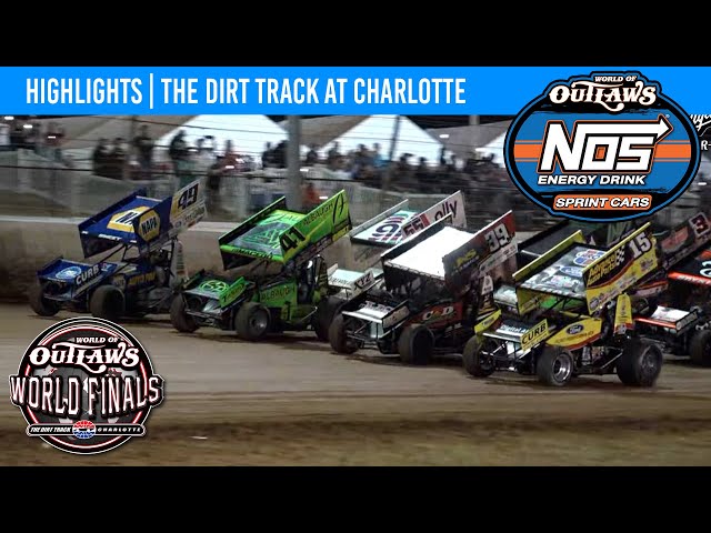 World of Outlaws NOS Energy Drink Sprint Cars World Finals Charlotte, November 4, 2022 | HIGHLIGHTS