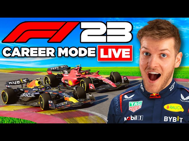F1 23 Career Mode Gameplay Playthrough Dutch, Italian & Singapore GP's | LIVE 🔴