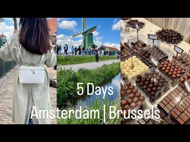 Amsterdam & Brussels 🌷spring getaway with friends!