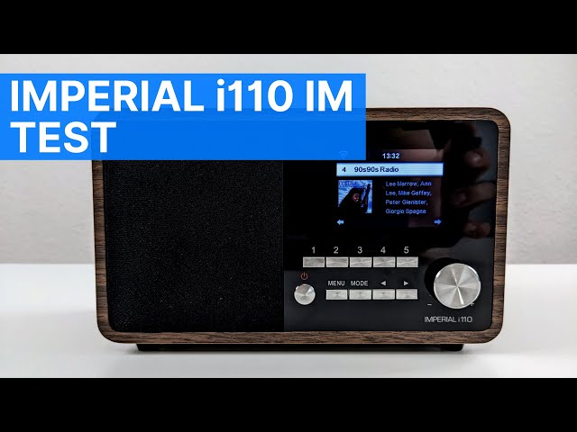 Imperial i110 Test: Extrem günstiges WLAN Internetradio mit Schwächen im Detail