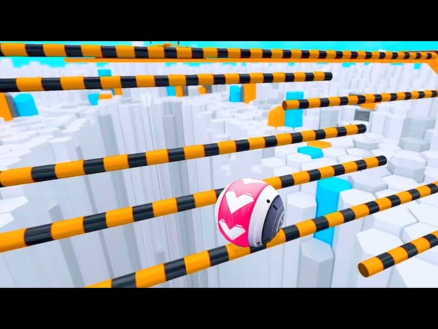 GYRO BALLS 🌈 All levels Gameplay Android iOS 💥 Nafxitrix Gaming Game 243 Gyrosphere Trials