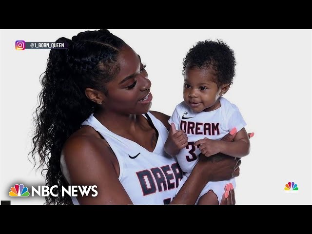 WNBA star speaks out about making it work as a pro athlete and mom