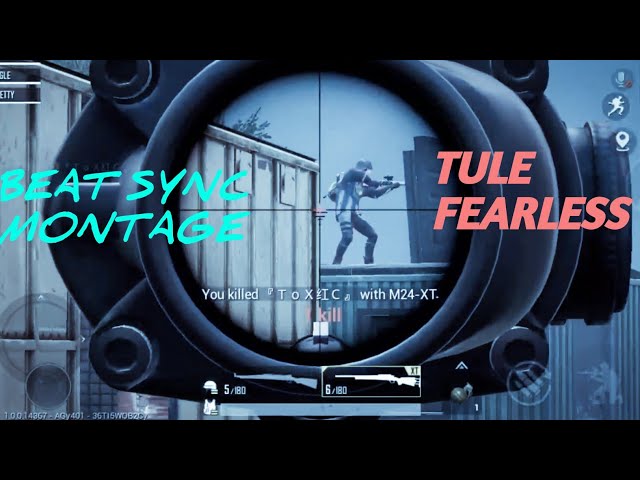 Tule fearless beat sync montage | PUBG MOBILE | INDIAN EAGLE
