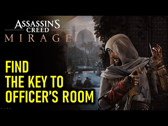 Find the Key to Officer's Room | Find Order Members Meeting | Assassin's Creed Mirage (AC Mirage)