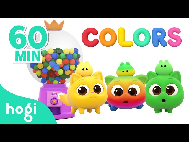 Learn Colors with Candies and more! | Learn Colors for Kids | Ninimo Colors | Hogi & Pinkfong