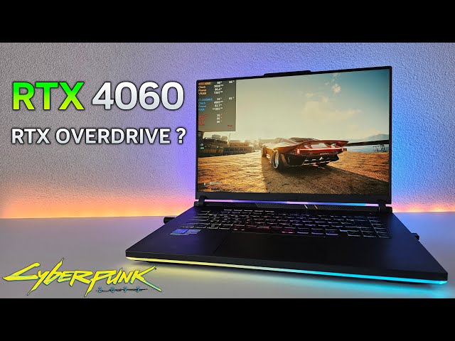 Can A RTX 4060 Laptop Handle Cyberpunks 2077 Raytracing OVERDRIVE? | Patch 1.62