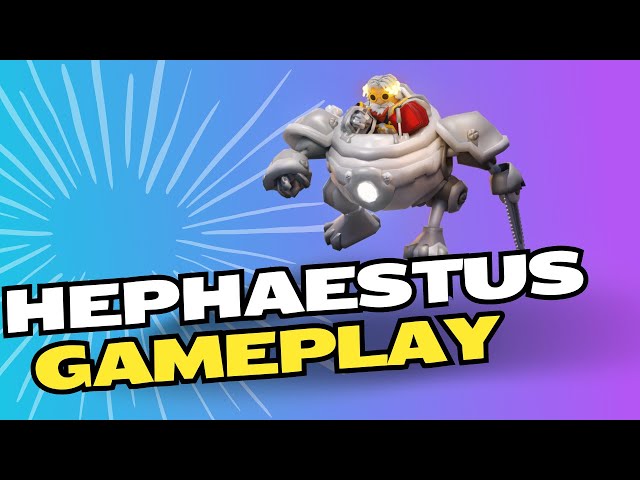 Hephaestus gameplay Bedwars┃Roblox Bedwars