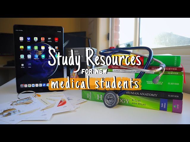 Study Resources I Recommend For New Medical Students