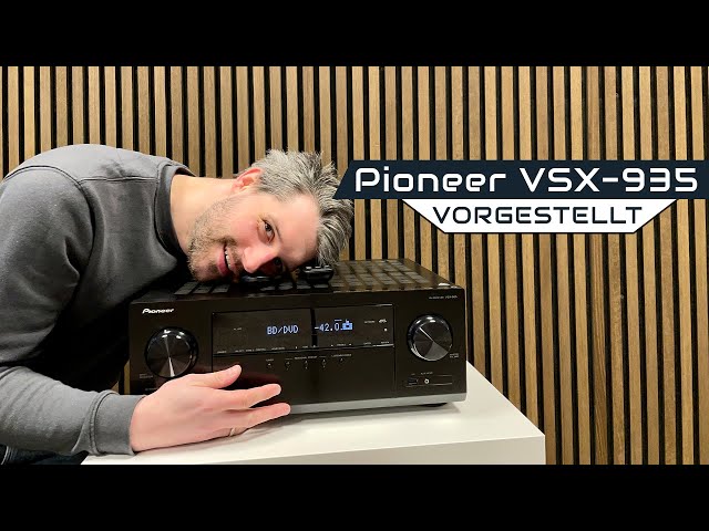 Pioneer VSX-935 - 7.2 Kanal A/V Receiver mit Dolby Atmos, DTS:X, MCACC, HDMI 2.1 / HDCP 2.3 uvm.