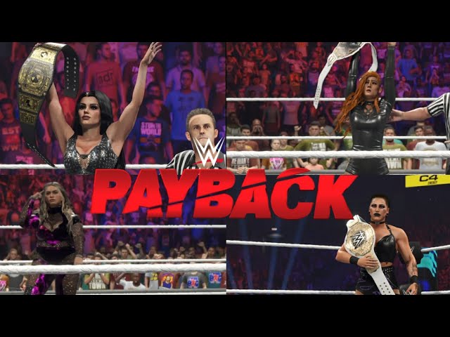 PAYBACK PPV | Women's Universe | WWE 2K23