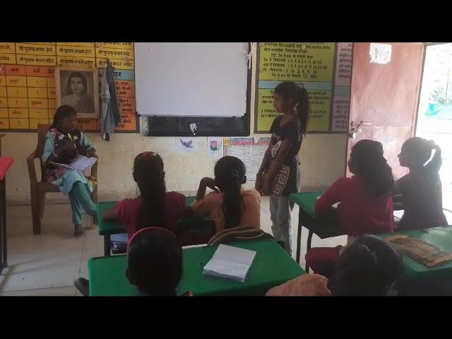 dialogue between teacher and student presentation by class 6 th students
