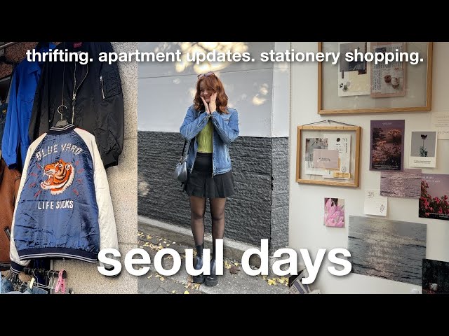 Seoul days: Apartment updates, Thrifting in Dongmyo and shopping in South Korea