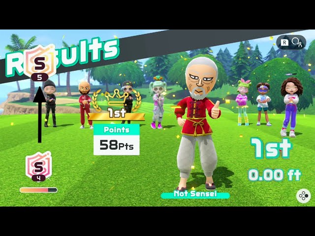 Goated Gameplay In Nintendo Switch Sports Golf!