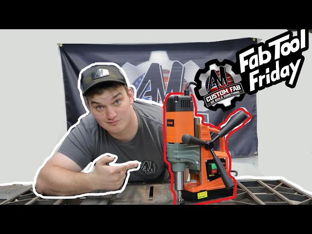 Fab Tool Friday -8  Vevor mag drill review.
