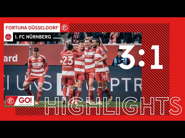HIGHLIGHTS | Fortuna Düsseldorf vs. 1. FC Nürnberg 3:1 | Wichtiger Sieg im Saison-Endspurt