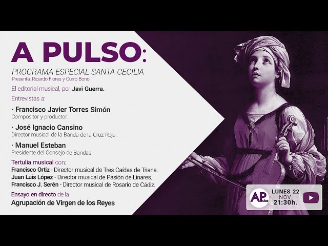 🔴 Programa 9 de A Pulso: Especial Santa Cecilia | Día de la música · 22 de noviembre 2021.