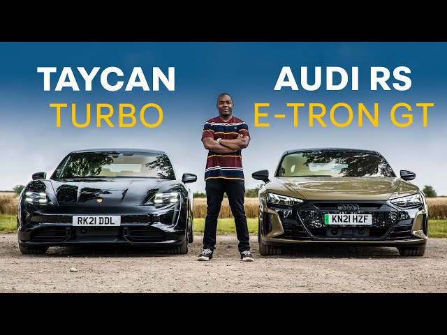 Audi RS E-Tron GT vs Porsche Taycan Turbo: Head To Head | 4K