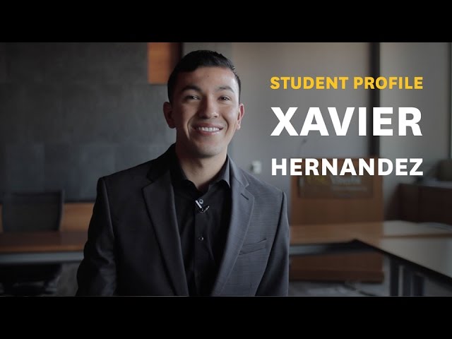 Student Profile: Xavier Hernandez
