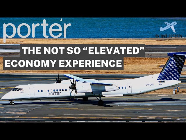 PORTER AIRLINES Dash 8-400! Toronto Island Airport to Halifax TRIP REPORT