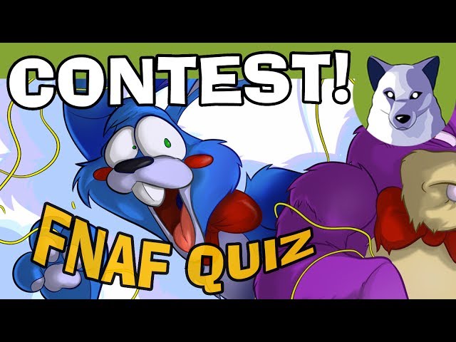 FNAF Quiz! - New Contest for Fans! [Tony Crynight]