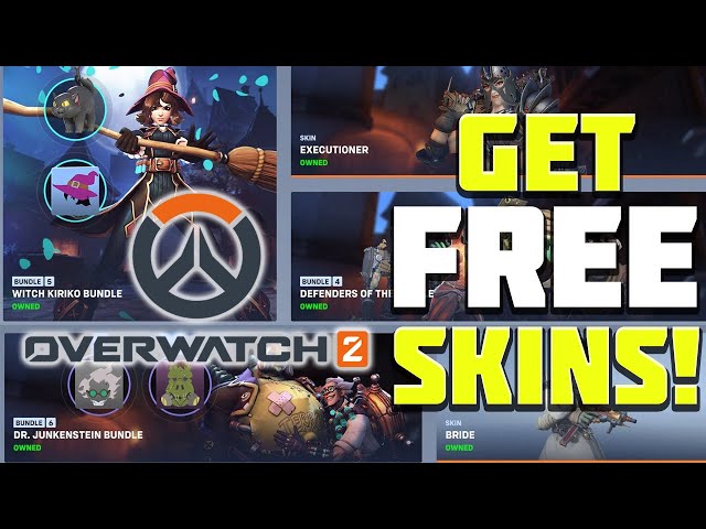 How to Get Free Overwatch 2 Skins & Bundles! OW2 F2P