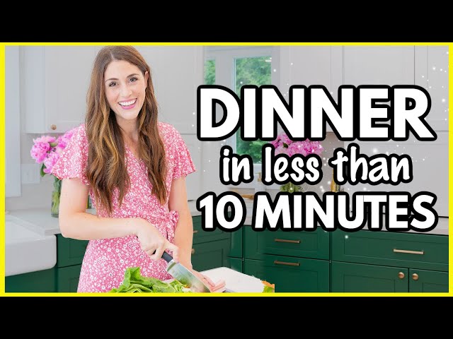 TOO EXHAUSTED TO MAKE DINNER? 🥱 TRY THIS! Master the dinnertime rush with these 3 simple tips
