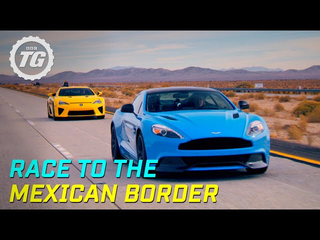 Race to the Mexican border | Top Gear Series 19 | BBC