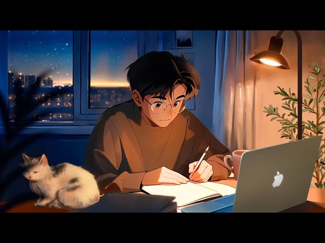 Late Night Vibes 🌙 Music that makes u more inspired to study & work - lofi / relax / stress relief