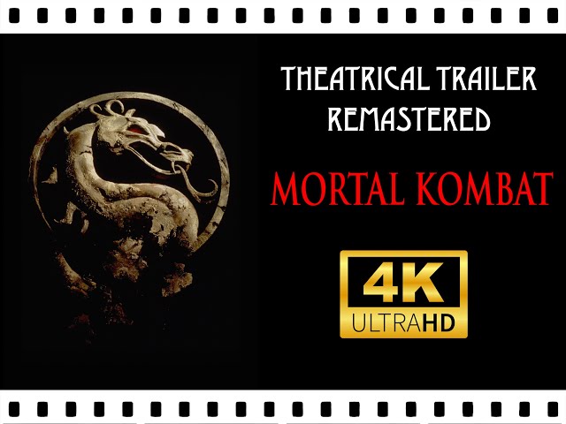 Mortal Kombat O Filme (1995) Trailer de Cinema Remasterizado em 4K (RARIDADE)
