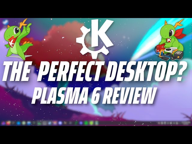 KDE Plasma 6 Review // The Best Desktop For Windows Users?!